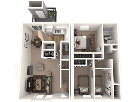 7401 Merganser Drive 1-3 Beds Apartment, Affordable for Rent - Photo Gallery 18